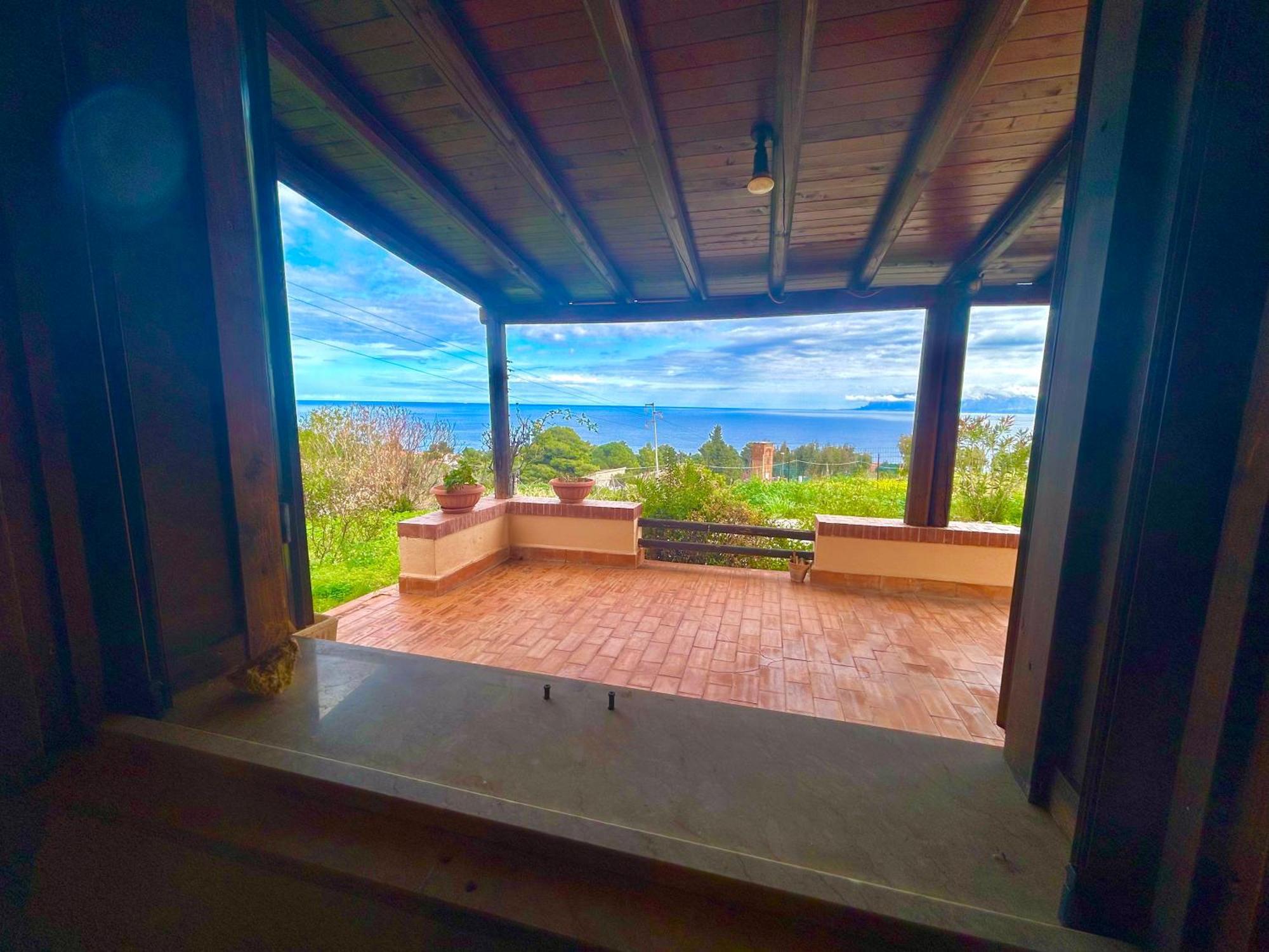 La Terrazza Su Pispisa Villa Castellammare del Golfo Dış mekan fotoğraf