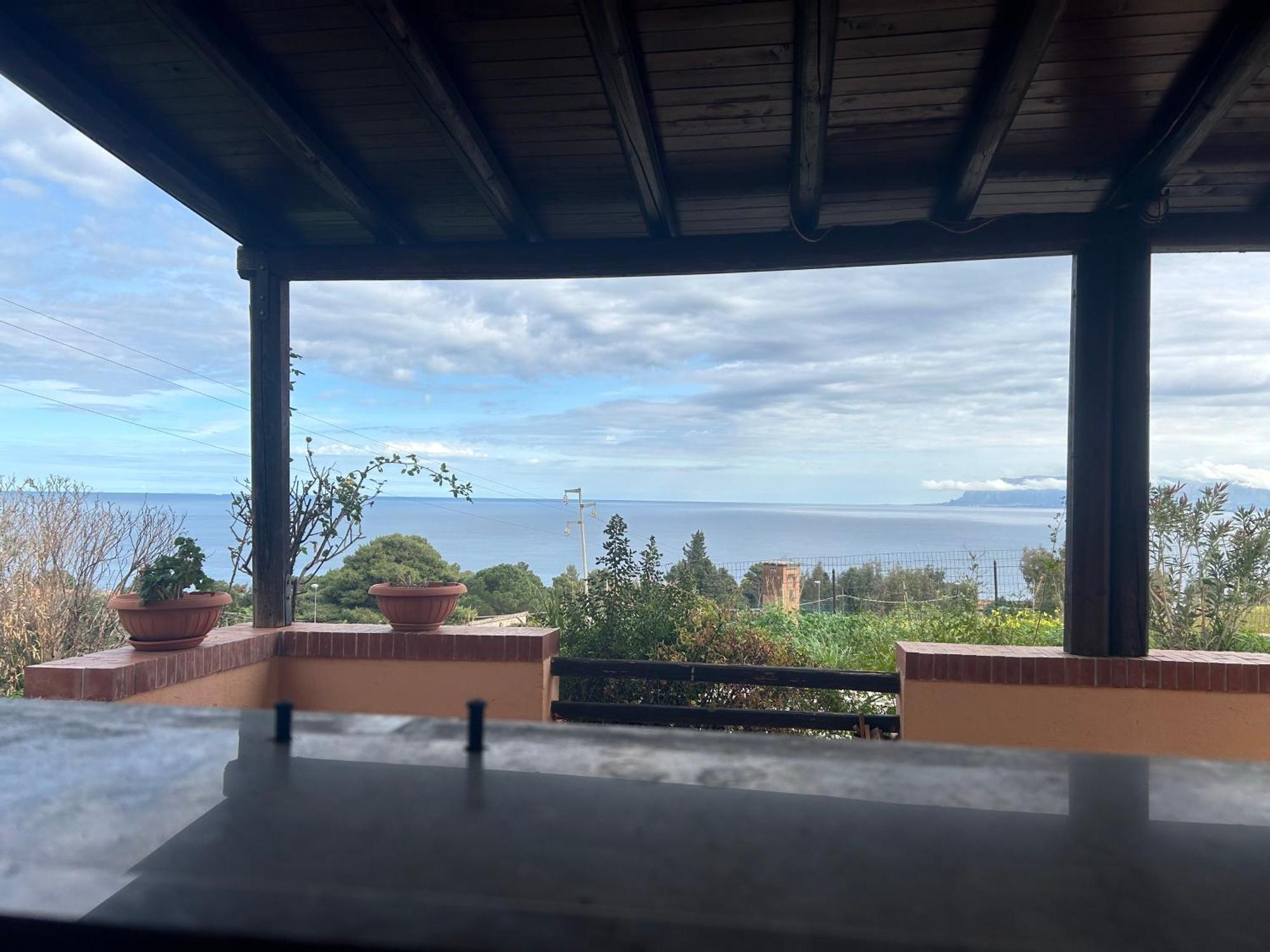 La Terrazza Su Pispisa Villa Castellammare del Golfo Dış mekan fotoğraf