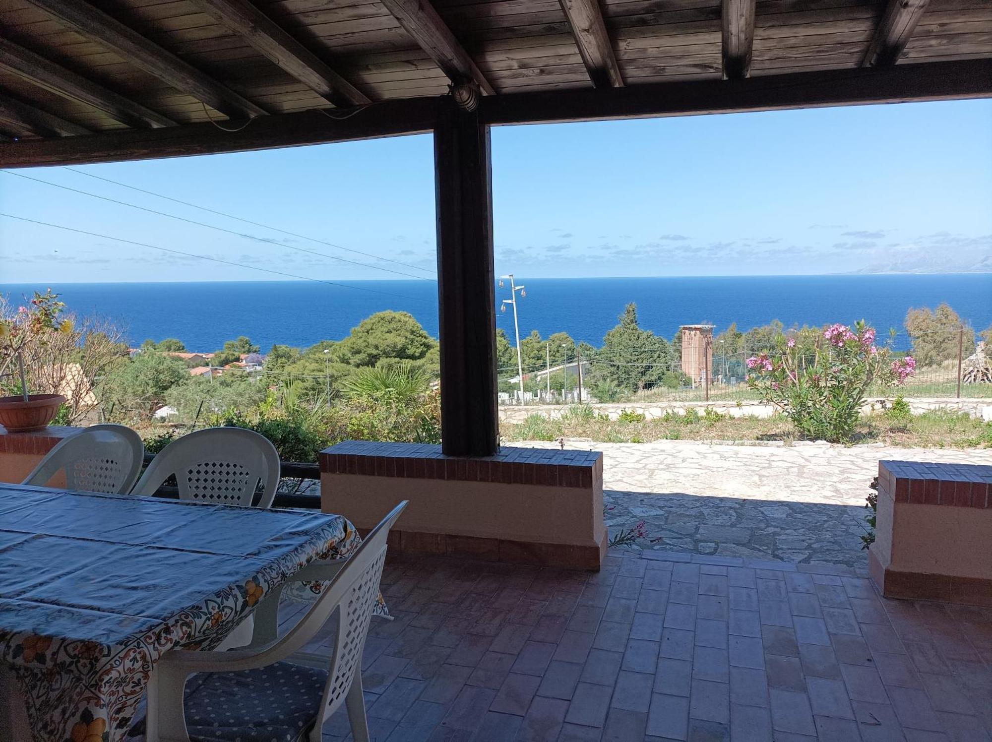 La Terrazza Su Pispisa Villa Castellammare del Golfo Dış mekan fotoğraf