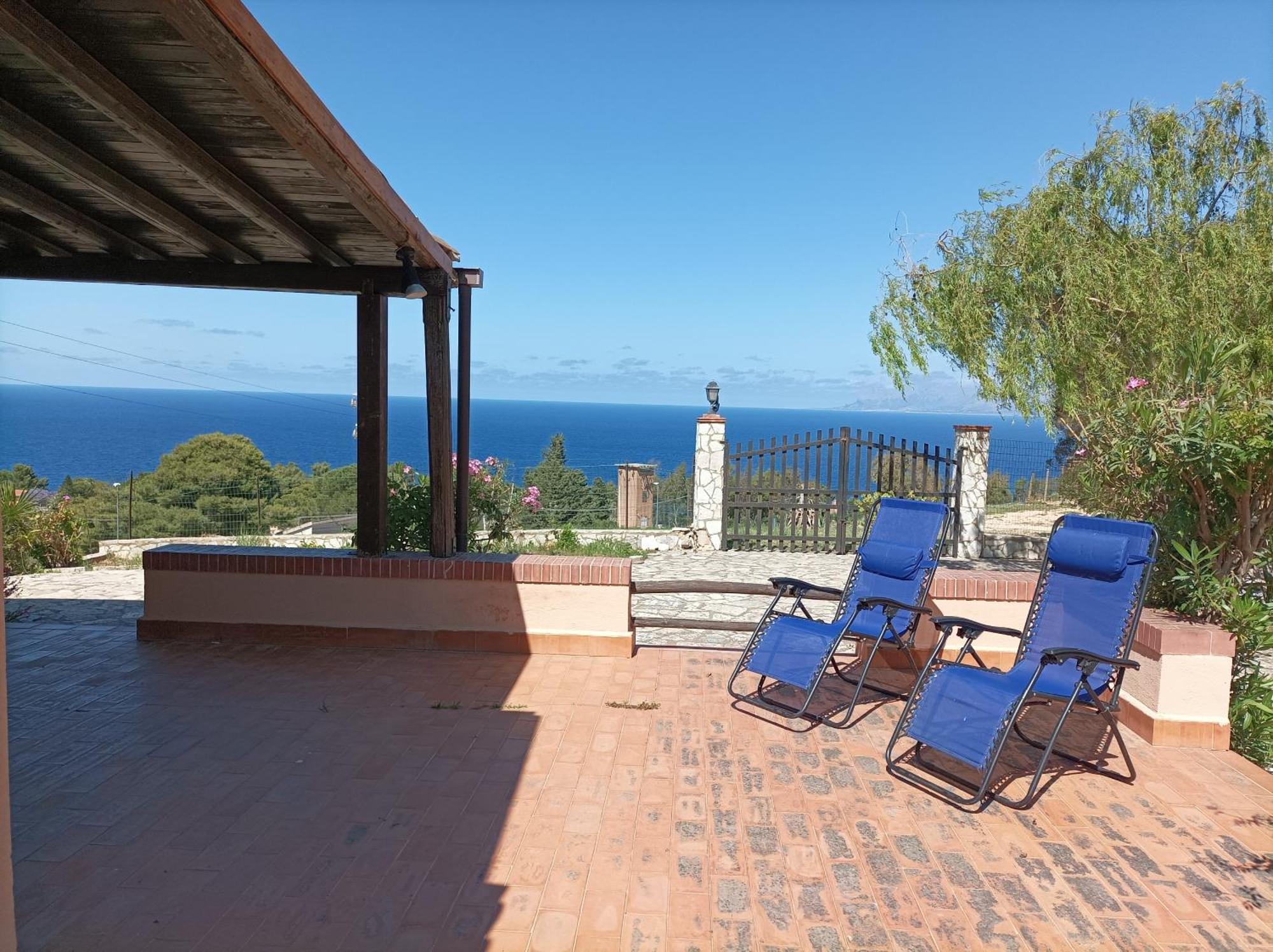 La Terrazza Su Pispisa Villa Castellammare del Golfo Dış mekan fotoğraf